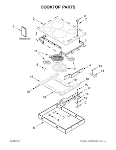 Part Location Diagram of W10373101 Whirlpool Instructions, undercounter installation