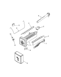 ICE MAKER (SERIES 10) Diagram and Parts List for MSD2657HEQ  Maytag Refrigerator