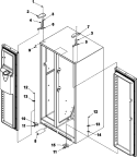 Part Location Diagram of 12629801B Whirlpool COVER