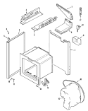 BODY Diagram and Parts List for LLR4451AJS  Maytag Range
