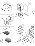 Part Location Diagram of 67004558 Whirlpool LADDER- SH