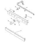 Part Location Diagram of 74009625 Whirlpool PANEL- CON