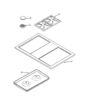 Part Location Diagram of 3424F034-09 Whirlpool PAN-DRIP