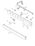CONTROL PANEL / MANIFOLD PIPE Diagram and Parts List for JGCP648ADP  Jenn-Air Cooktop