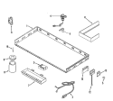 BURNER BOX Diagram and Parts List for JGCP648ADP  Jenn-Air Cooktop