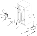 EVAP FAN ASSY. / CRISP LIGHT / WATERFILTER Diagram and Parts List for GZ2626GEKS  Maytag Refrigerator