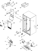 Part Location Diagram of 67004491 Whirlpool SHROUD- EV