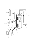 BODY Diagram and Parts List for HRE3930T  Maytag Water Heater