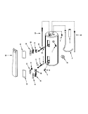 BODY Diagram and Parts List for HRE31250TCSA  Maytag Water Heater