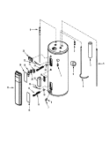Part Location Diagram of 66001746 Whirlpool ROD, ANODE