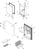 Part Location Diagram of 67003765 Whirlpool BIN-CNTLVR