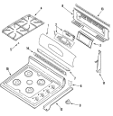 Part Location Diagram of 7733P424-60 Whirlpool USE WPL 74010080