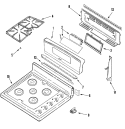 Part Location Diagram of 2602N183-81 Whirlpool PANEL-BKGD (STAINLESS