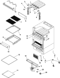 JADE JBB236 BROILER Diagram and Parts List for JBB236  Maytag Range