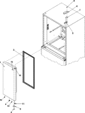 Part Location Diagram of 12684202C Whirlpool COVER- TOP
