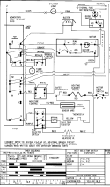 WIRING INFORMATION (SERIES 15 ELEC) Diagram and Parts List for ADE9000AYW  Admiral Dryer