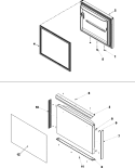 Part Location Diagram of 67006535 Whirlpool HANDLE