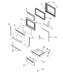 Part Location Diagram of 12002505 Whirlpool KIT- DOOR