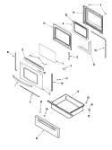 Part Location Diagram of 12002507 Whirlpool KIT- DOOR