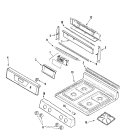 Part Location Diagram of 74008677 Whirlpool PANEL- BAC