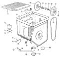 Part Location Diagram of 162126-- Maytag WASHER-0910