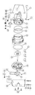 SPINCAN, PUMPBELT Diagram and Parts List for 0515  Hoover Washer