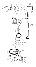 Part Location Diagram of 161840-- Maytag SET SCREW