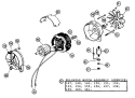 PULSATORMOTOR Diagram and Parts List for 0612  Hoover Washer