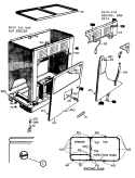SHELL Diagram and Parts List for 0612  Hoover Washer