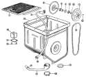 Part Location Diagram of 601713-- Maytag PULLEY