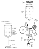 Part Location Diagram of 716834-- Maytag RET RING 0601