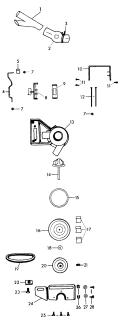 PUMP_B Diagram and Parts List for 0632  Hoover Washer