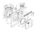 Part Location Diagram of 162513-- Maytag FELT SEAL-FRONT-0910