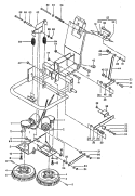 HANDLE Diagram and Parts List for 0916  Hoover Washer