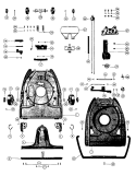 MAINBODY Diagram and Parts List for 0916  Hoover Washer