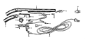 Part Location Diagram of 012230JM Maytag HANDLE GRIP-F3B03
