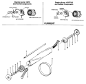 AGITATOR Diagram and Parts List for U6003---  Hoover Upright Vacuum