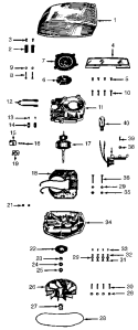 Part Location Diagram of 047275-- Maytag RETAINER