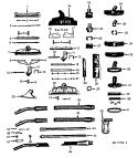 HOSE, CLEANINGTOOLS Diagram and Parts List for 55  Husqvarna Brush Cutter