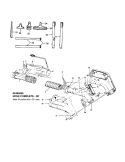 HOSE, CLEANINGTOOLS Diagram and Parts List for 49811001  Hoover Upright Vacuum