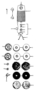 Part Location Diagram of 018360-- Maytag LAMBS WOOL BUFFING PAIR