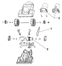 Part Location Diagram of 49129010 Maytag Turbine Hand Tool