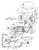 Part Location Diagram of 47173023 Maytag WIRING HARNESS