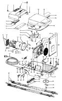 Part Location Diagram of 37195047 Maytag MOTOR COVER-JM-S3401
