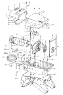 CLEANINGTOOLS, MAINBODY, OUTERBAG Diagram and Parts List for C2075080  Hoover Upright Vacuum