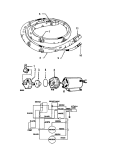 MAINBODY, MOTOR, HOSE Diagram and Parts List for C3005001  Hoover Upright Vacuum