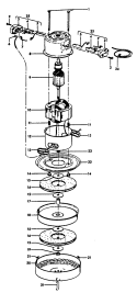 Part Location Diagram of 169713FW Maytag MOTOR MOUNTING PLATE