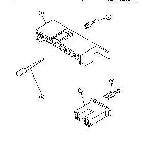 Mixing Valve & Motor Conn Blocks, Term Diagram and Parts List for LW8303W2-PLW8303W2B  Amana Washer