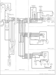 Wiring Information Diagram and Parts List for SK590-2-PSK590200W0  Maytag Refrigerator