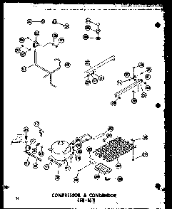 Section 9 Diagram and Parts List for ESRF-16W-C-P60303-23WC  Amana Refrigerator